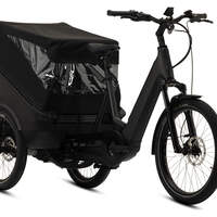 Lastentransport auf 3 Rädern Cube E Lastenrad Trike Hybrid bike x de