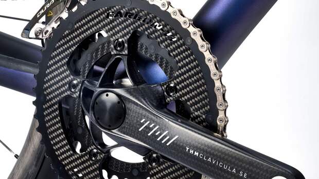 Am Schmolke Leggerissima ist als Kurbel eine THM Clavicula SE Compact 172.5mm / 50-34 verbaut.