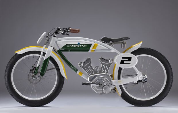 Caterham-E-Bikes Classic und Carbon 3
