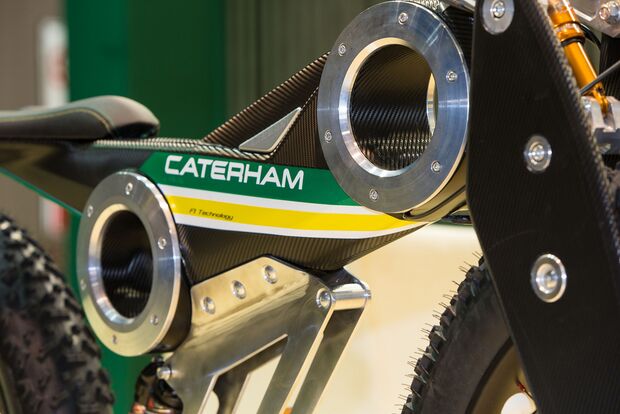 Caterham-E-Bikes Classic und Carbon 6