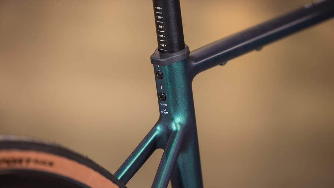 Cube Attain SLX,2025,Rennrad,Sattelklemmung integriert