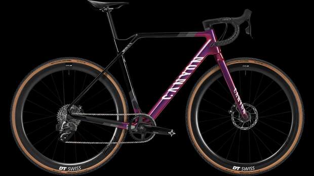 Das Canyon Inflite CF SL 7 eTap mit SRAM Rival eTap AXS-Antrieb. Kostenpunkt: 3999 .