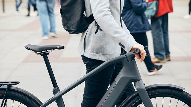 Der neue E-Bike-Sattel Selle Royal On auf dem Urbanbike.