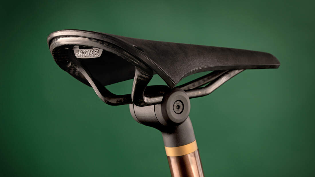 Dreambike J.Laverack Aston Martin.1R Rennrad Brooks Sattel
