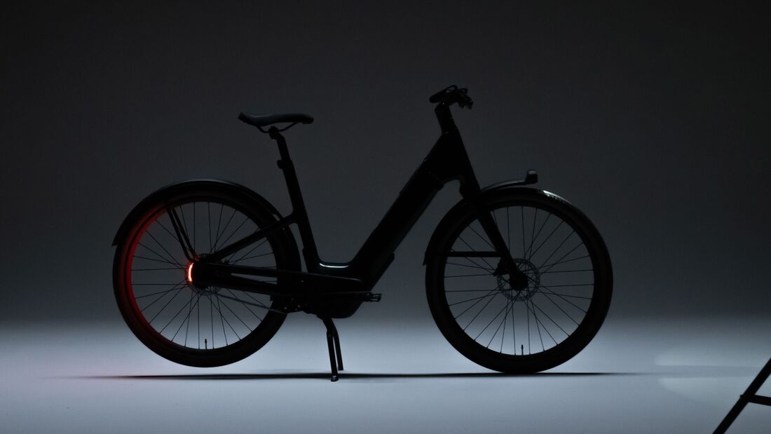 E-Bike I Concept Bike Decathlon Magic Bike 2_0 I Seitenansicht schwarzes E-Bike