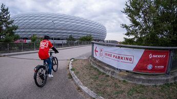 FC Bayern Bike Parking 