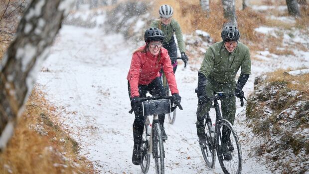 Radfahren bei Eis und Schnee: die besten Tipps der Bike-Experten