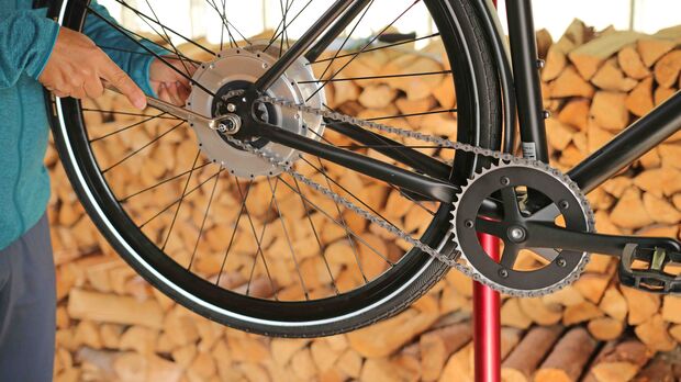 DIY Fahrradkette spannen