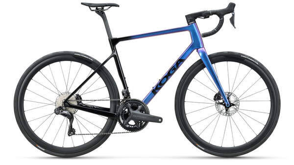 Gravelbike,Koga,Carbon,Roqua Allroad,blau