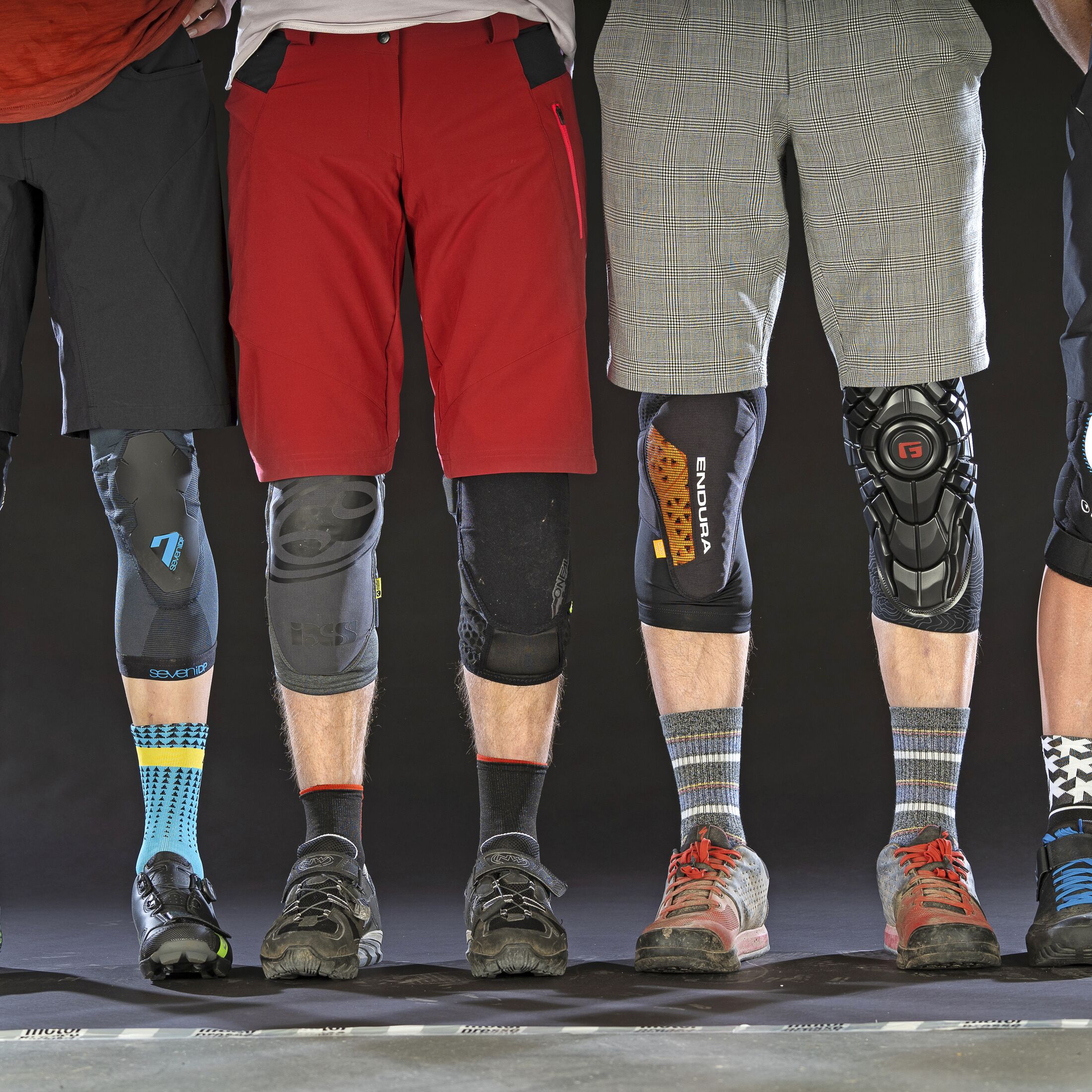Enduro für Knieprotektoren 11 Mountainbiker und Trail- Test: