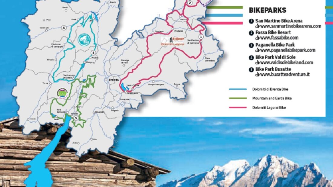 MB Advitorial Karte Trentino Biken