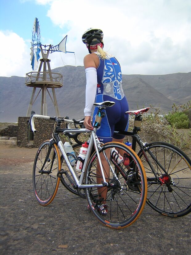 RB Miriam Mandt Ironman Lanzarote Windmühle