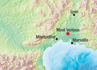 RB Traumpass Mont Ventoux Karte