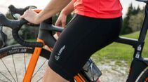 Radhose I Löffler Rennradhose für Frauen I Detail Bein