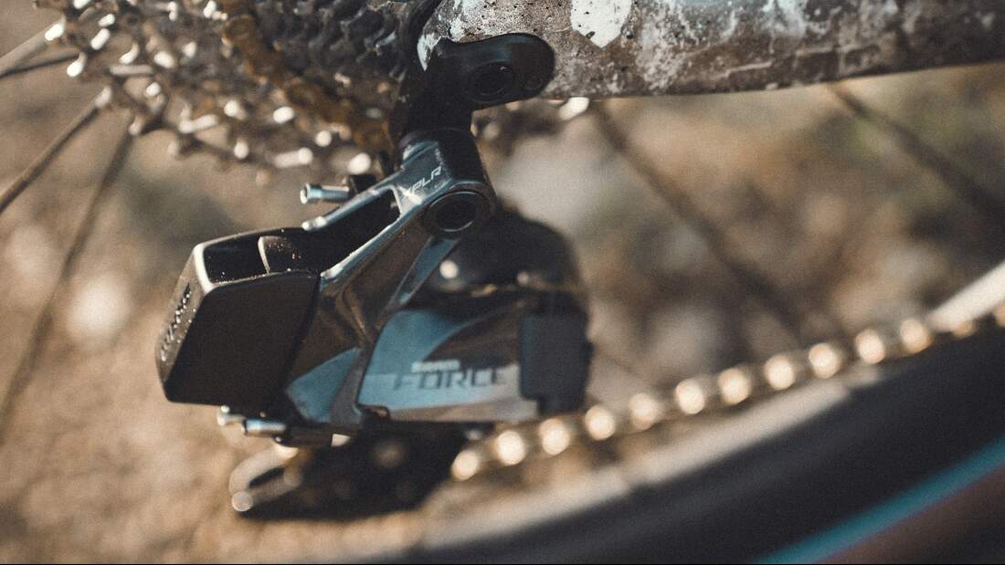 Sebastian Breuers Rose Backroad Gravelbike für Across Andes 2024: Schaltwerk