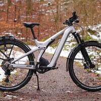 Seitenansicht Scott Scott Axis eRide Evo FS10 SUV E-Bike 