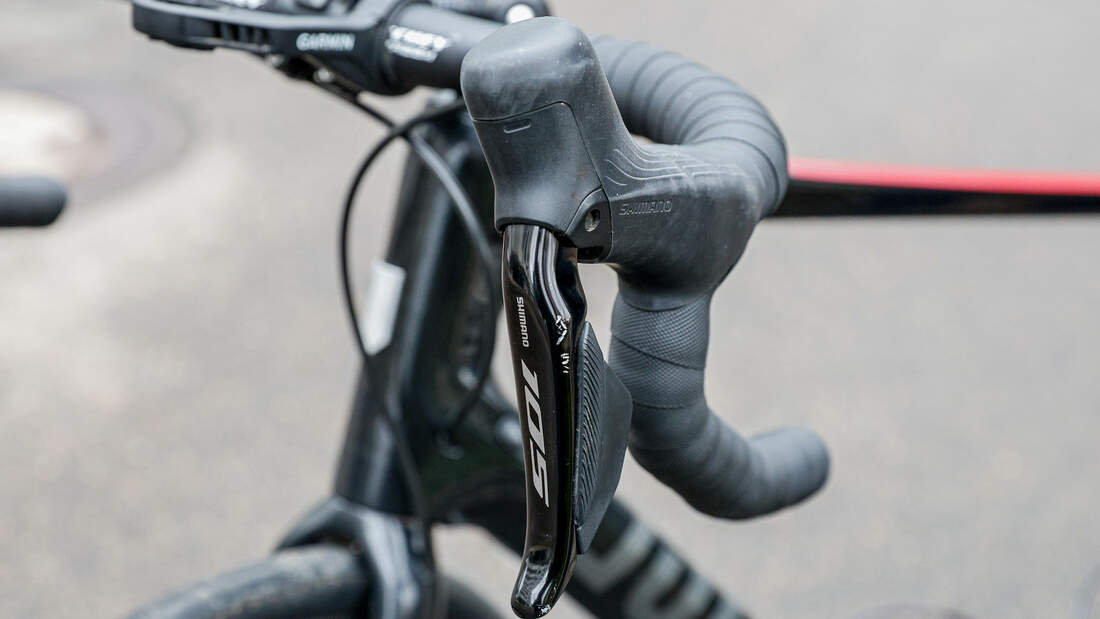 Shimano 105 Di2,Schaltgruppe,Schalthebel