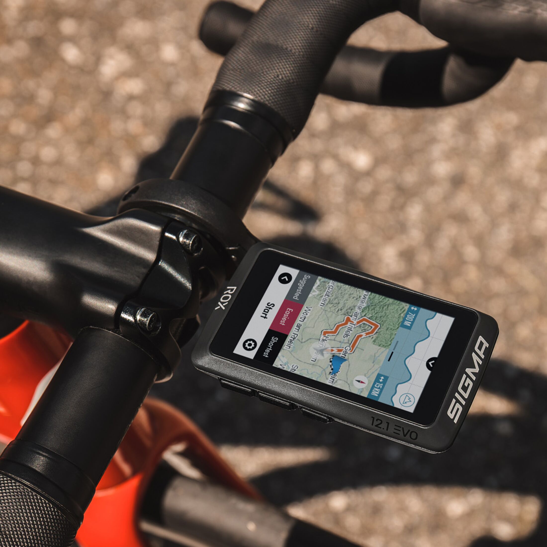 ROX 12.1 EVO: GPS Bike Computer mit Kartennavigation