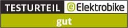 Testsieger-Logo: Elektrobike Gut 2018