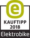 Testsieger-Logo: Elektrobike Kauftipp 2018