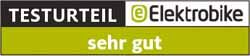 Testsieger-Logo: Elektrobike Sehr gut 2018