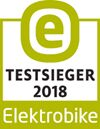 Testsieger-Logo: Elektrobike Testsieger 2018
