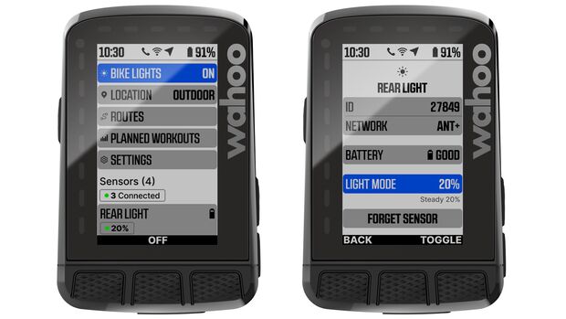 Wahoo,Elemnt,Softwareupdate,Lightmodus