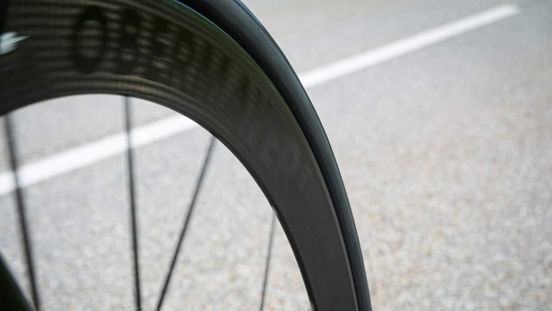 corratec CCT Evo Ultra,Rennrad,Laufrad,Actionfoto