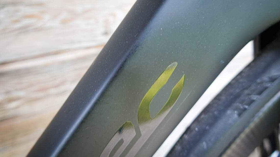 corratec CCT Evo Ultra,Rennrad,Rahmendetail Unterrohr