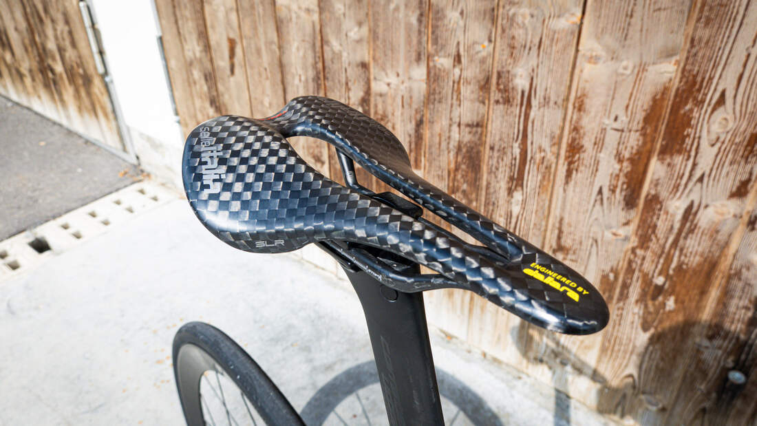 corratec CCT Evo Ultra ,sattel,schräg von oben