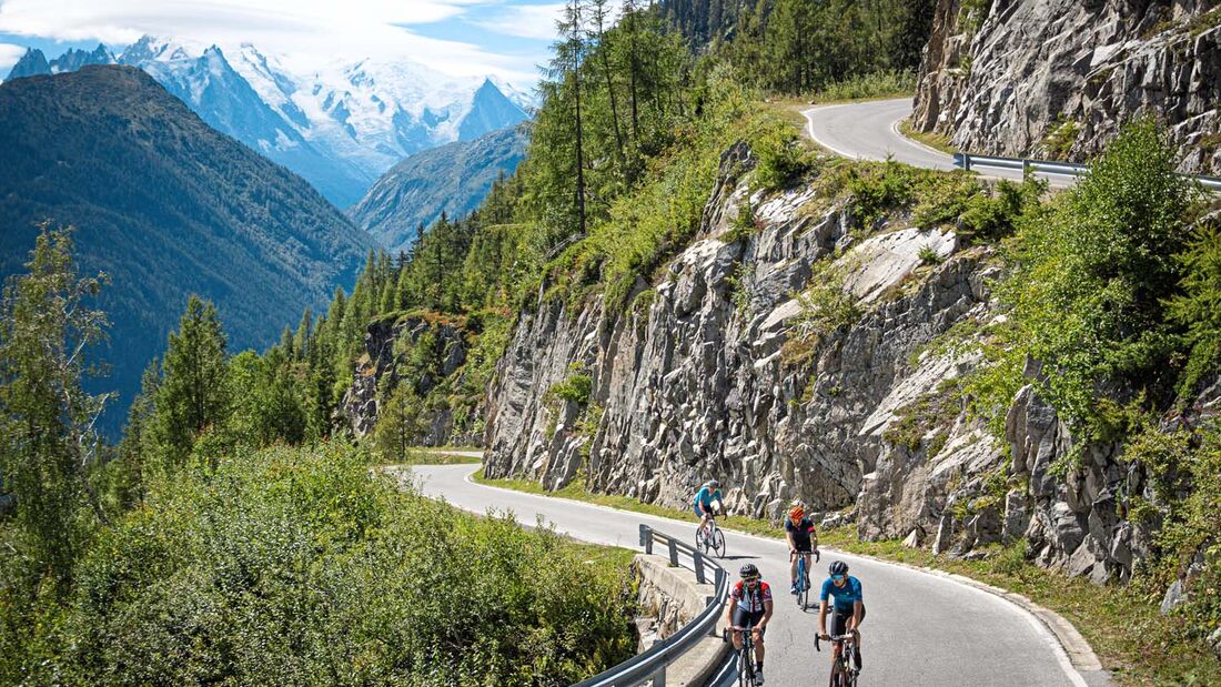 Vier ROADBIKE-Touren in den schweizer Alpen