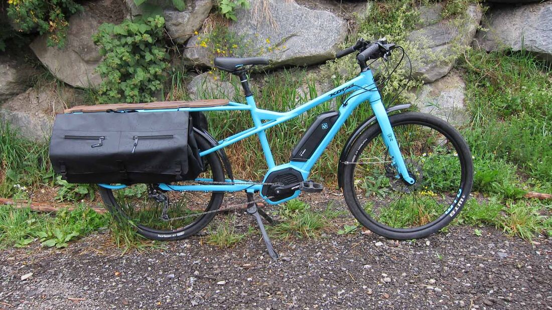 Kona Electric Ute: E-Bike mit XXL-Gepäckträger