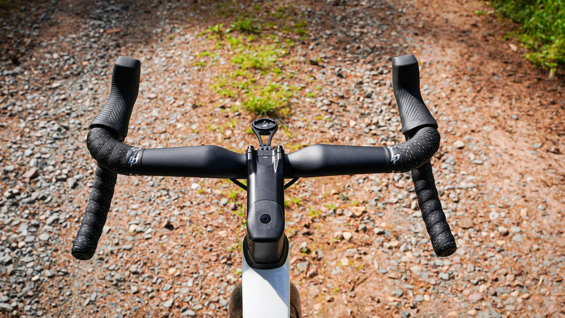 Lapierre Crosshill CF,Gravelbike,Frankreich,Cockpit von oben
