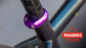 Chris King Sattelklemme Lila Ticker