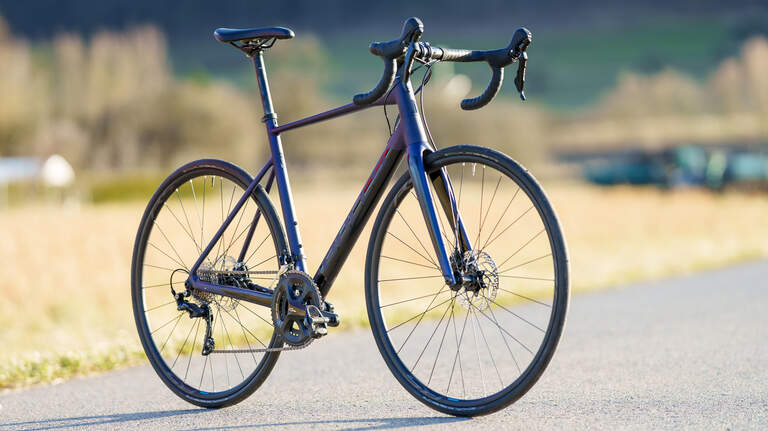 Rennrad,Bulls Harrier Disc 3,schräge Ansicht