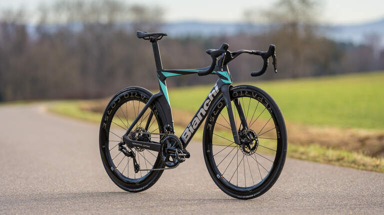 Bianchi Oltre RC,Rennrad,schräge Ansicht