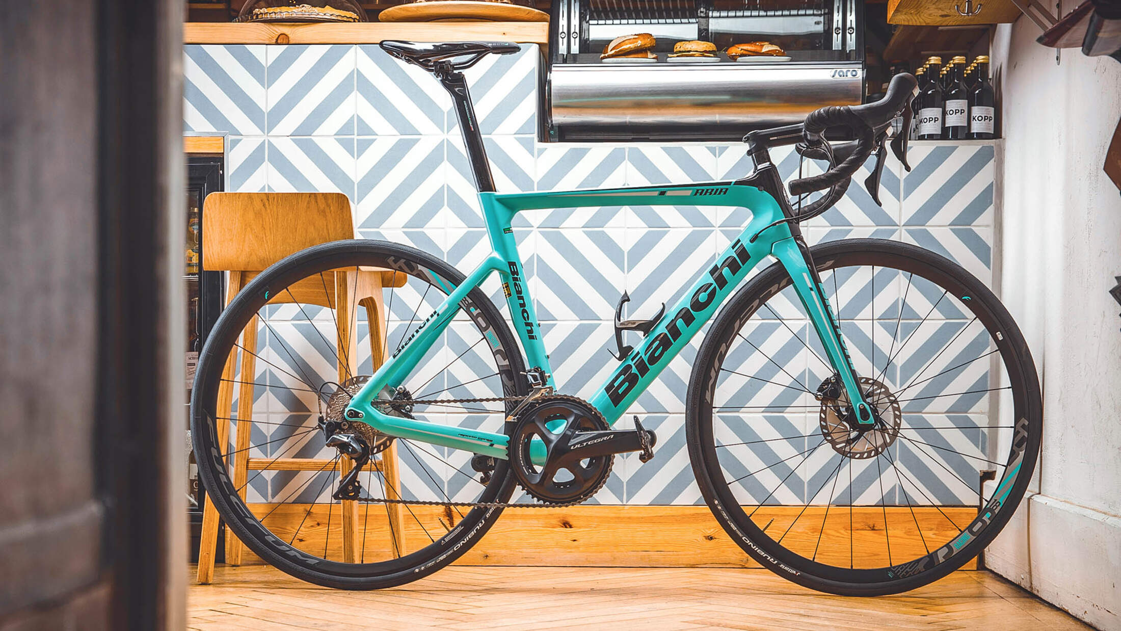 Test Bianchi Aria Disc bike x