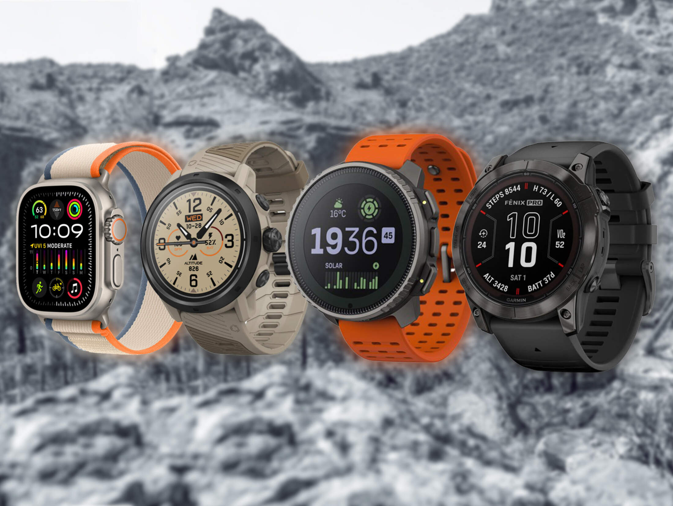 Smartwatch Vergleich Garmin Apple Co. im Radfahr Test bike x