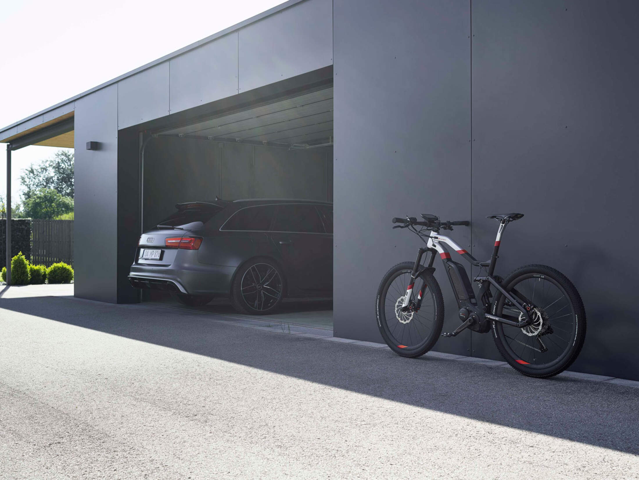 Limitiertes E MTB Audi Sport e tron bike x