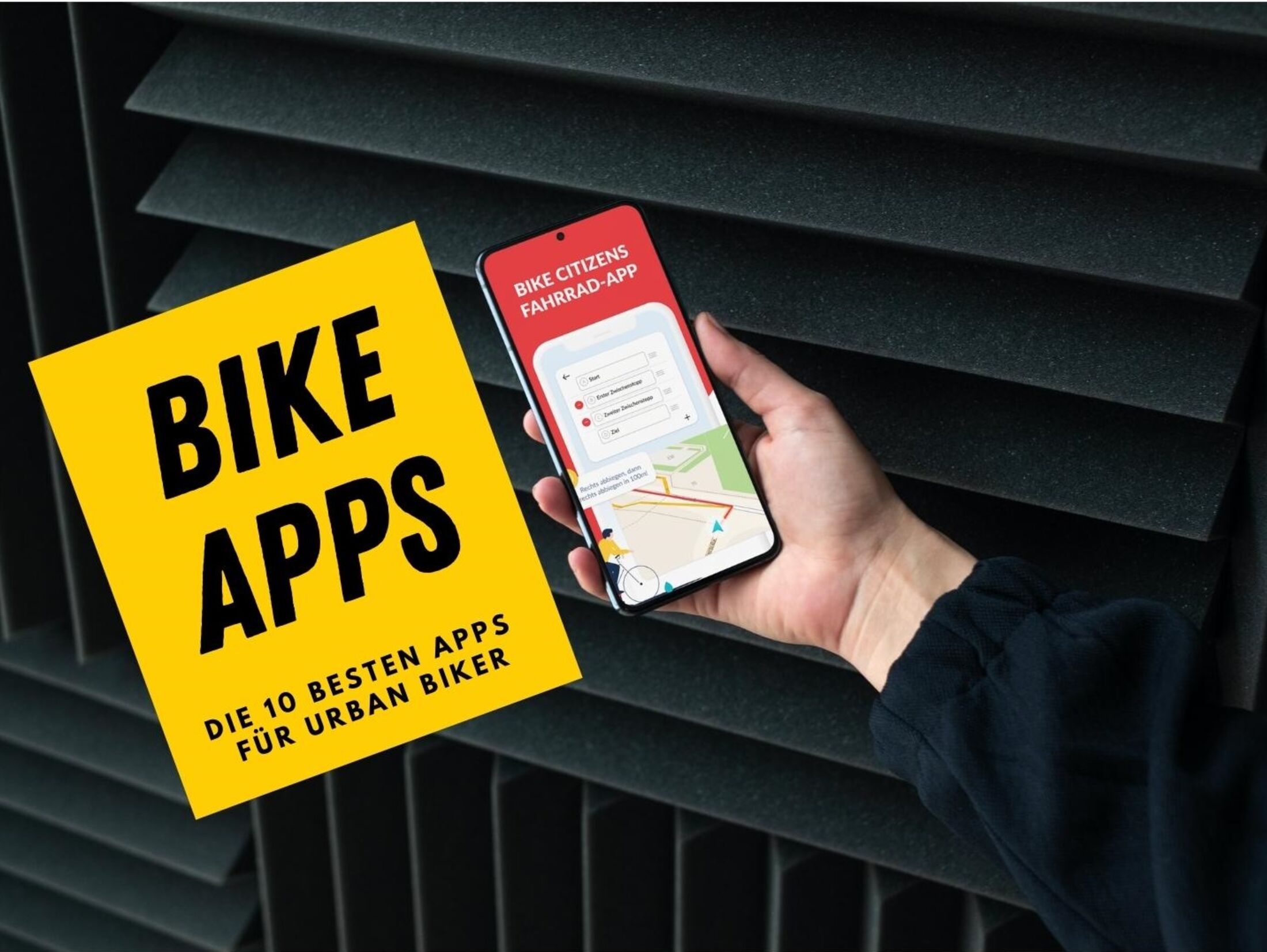 Die beste Fahrrad Navi App fürs Smartphone - eine Übersicht 