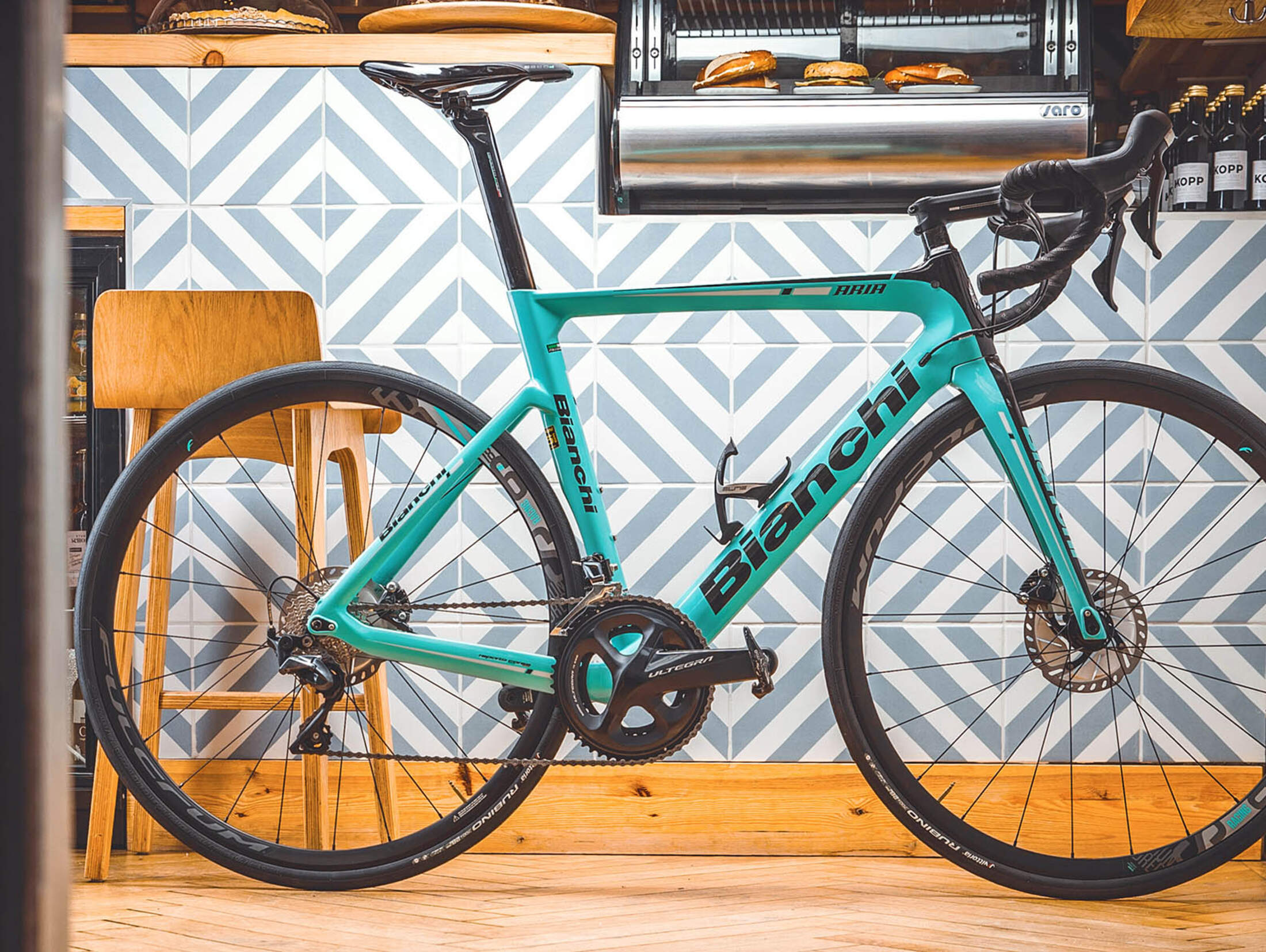 Test Bianchi Aria Disc bike x